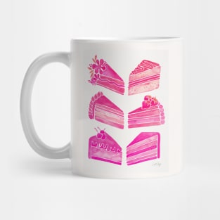 Pink Cake Slices Mug